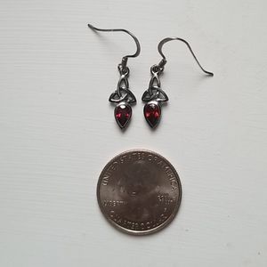 Celtic Drop Earrings